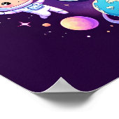 Ruimtedromen Olivia Wall Art Poster (Hoek)