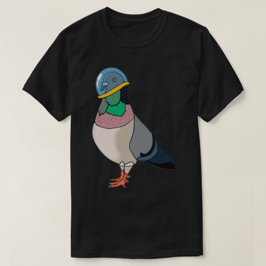 Ruimteduif 1 t-shirt (Design voorkant)