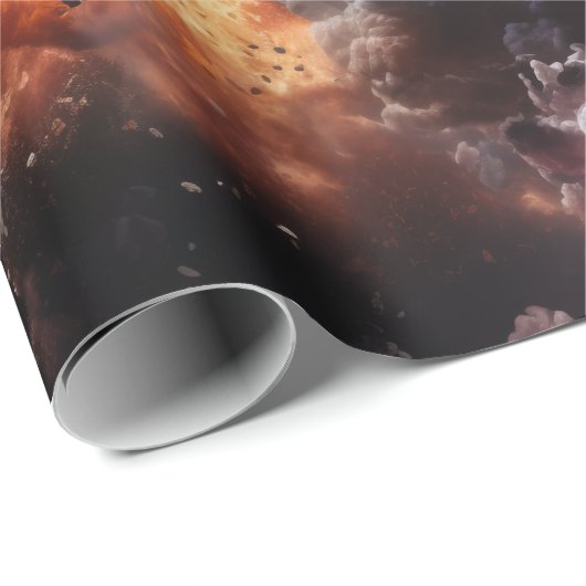 Ruimteexplosies inpakpapier (Rol Hoek)