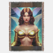 Ruimtefee van de Gouden Eeuw van Xzendor7 Deken (Voorkant Verticaal)