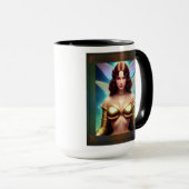 Ruimtefee van de Gouden Eeuw van Xzendor7 Mok (Voorkant rechts)