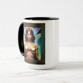 Ruimtefee van de Gouden Eeuw van Xzendor7 Mok (Voorkant links)