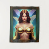 Ruimtefee van de Gouden Eeuw van Xzendor7 Wandkleed (Voorkant)