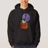 Ruimtegaaskust voor kust op set hoodie (Voorkant)