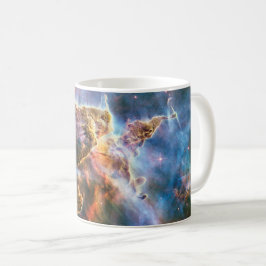 Ruimtegalaxiale nebula. Universe sterren. Hubble N Koffiemok