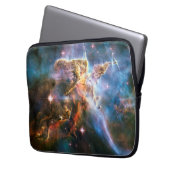 Ruimtegalaxiale nebula. Universe sterren. Hubble N Laptop Sleeve (Voorkant Links)