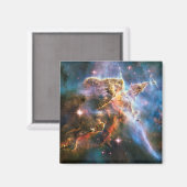 Ruimtegalaxiale nebula. Universe sterren. Hubble N Magneet (Voorkant / Achterkant)