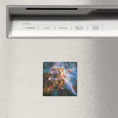 Ruimtegalaxiale nebula. Universe sterren. Hubble N Magneet (Insitu (Vaatwasser))