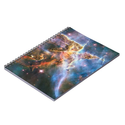 Ruimtegalaxiale nebula. Universe sterren. Hubble N Notitieboek (Linkerzijde)