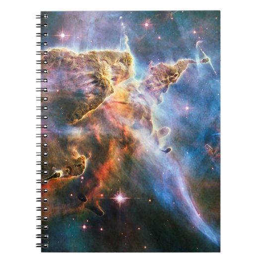 Ruimtegalaxiale nebula. Universe sterren. Hubble N Notitieboek (Voorkant)