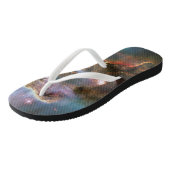 Ruimtegalaxiale nebula. Universe sterren. Hubble N Teenslippers (Schuin)