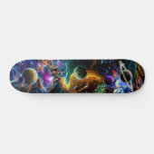 Ruimtegalaxy Planets Nebula Persoonlijk Skateboard (Horizontaal)