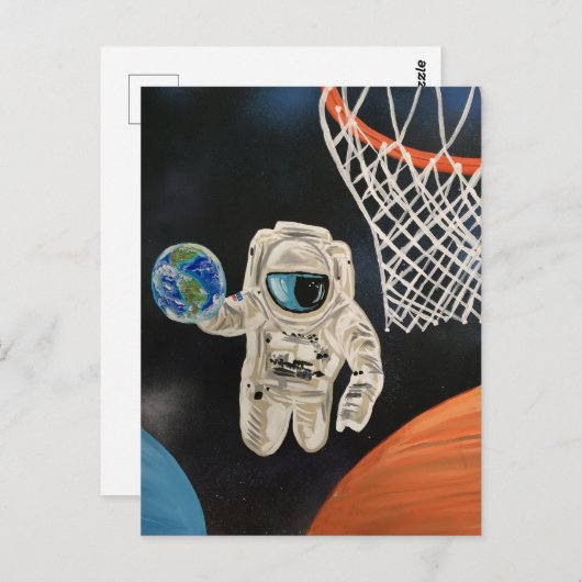 Ruimtegames Briefkaart (Voorkant / Achterkant)