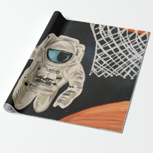 Ruimtegames Cadeaupapier