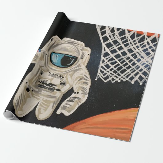Ruimtegames Cadeaupapier (Uitgerold)
