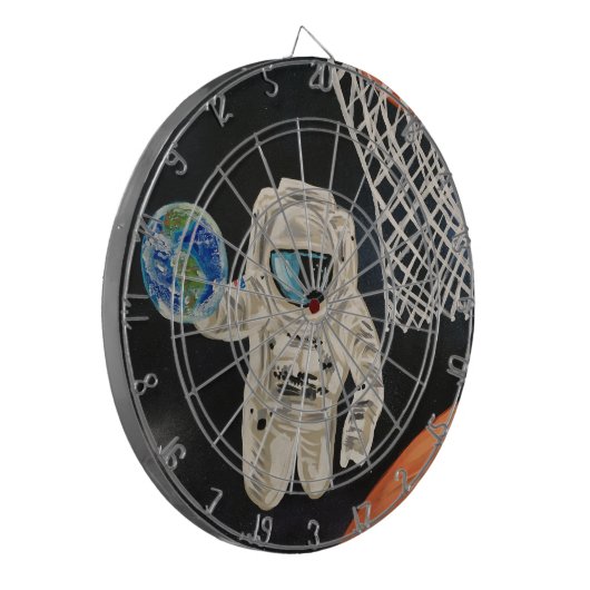 Ruimtegames Dartbord (Voorkant Links)