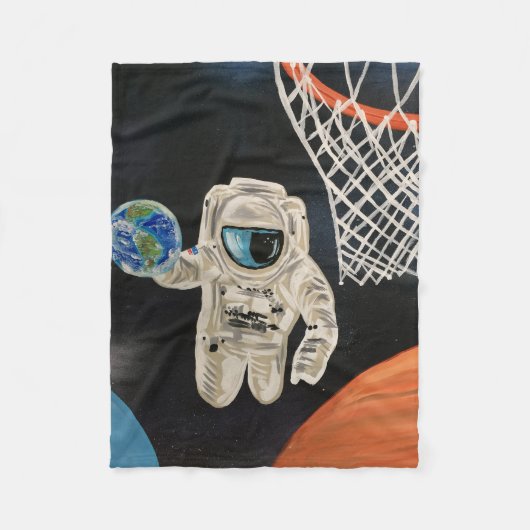 Ruimtegames Fleece Deken (Voorkant)