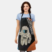 Ruimtegames Schort (Gedragen)