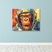 RUIMTEGORILLA CANVAS AFDRUK (Insitu (Houten vloer))