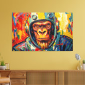 RUIMTEGORILLA CANVAS AFDRUK (Insitu (Woonkamer))