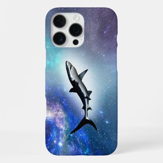 Ruimtehaai iPhone Hoesje (Achterkant)
