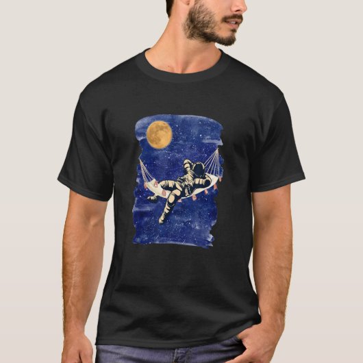 Ruimtehangmat T-shirt (Voorkant)