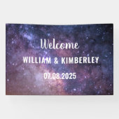 Ruimtehemel hemelvaars galaxy nebula legant Weddin Spandoek (Horizontaal)