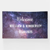 Ruimtehemel hemelvaars galaxy nebula legant Weddin Spandoek (Horizontaal)
