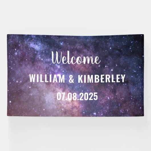 Ruimtehemel hemelvaars galaxy nebula legant Weddin Spandoek (Horizontaal)