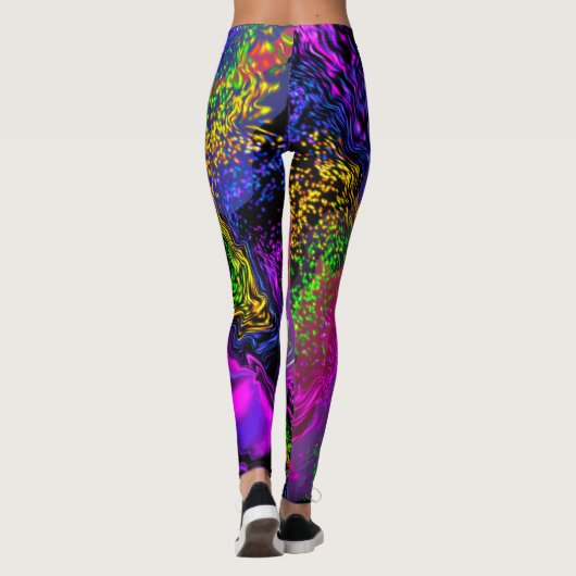 Ruimtehemel onder water leggings (Achterkant)