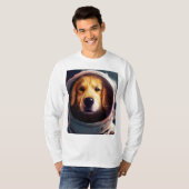 Ruimtehond T-shirt (Voorkant volledig)