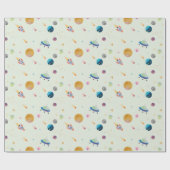 Ruimteindringers Cadeaupapier (Vlak)