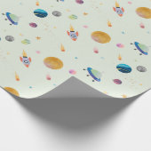 Ruimteindringers Cadeaupapier (Hoek)