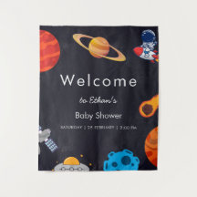 Ruimtejongen Planeten Schattige Astronaut Babyfees