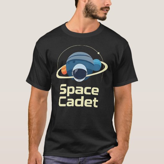 Ruimtekaartontwerp T-shirt (Voorkant)