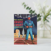 Ruimtekadetkleurboek Briefkaart (Staand voorkant)