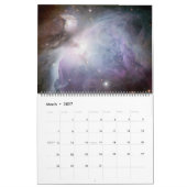 Ruimtekalender 2017 kalender (Mar 2027)
