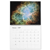 Ruimtekalender 2017 kalender (Feb 2027)