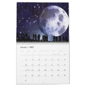 Ruimtekalender 2023 kalender (Jan 2027)