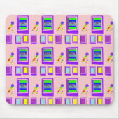 Ruimtekasteel Mousepad Muismat (Voorkant)