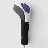 Ruimtekat Droom � Grappige Vaporwave Sfeer Kat Golfheadcover (Schuin)