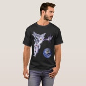 Ruimtekater. T-shirt (Voorkant volledig)