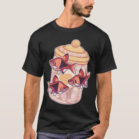 Ruimtekater T-shirt (Voorkant)