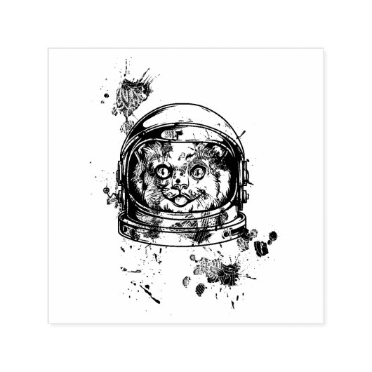 Ruimtekater Zelfinktende Stempel (Design)