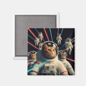 Ruimtekatten Magneet (Voorkant / Achterkant)