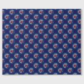 Ruimtekerstpapier Cadeaupapier (Vlak)