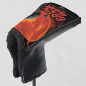 Ruimteknekhof Schedel Halloween Sterrenstelsel der Golfheadcover (3/4 voorkant)