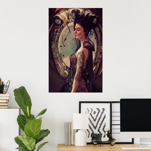 Ruimtekoningin Poster (Thuiskantoor)