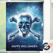 Ruimtekop. gepersonaliseerd raamsticker (Huis)