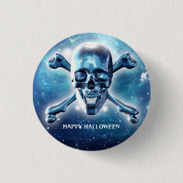 Ruimtekop. gepersonaliseerd ronde button 3,2 cm